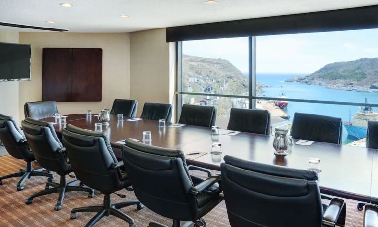 Professional meeting room at Sheraton Hotel Newfoundland.