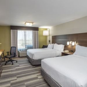 Day use twin room at Holiday Inn Express & Suites Medicine Hat.