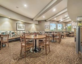 Dining area at Holiday Inn Lethbridge. 