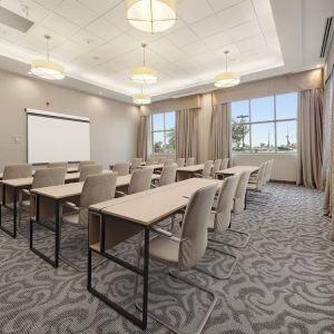 Professional meeting room at Holiday Inn Lethbridge. 