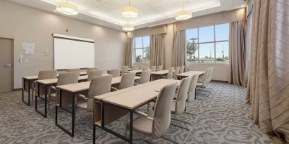 Professional meeting room at Holiday Inn Lethbridge. 