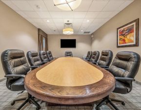 Professional meeting room at Holiday Inn Lethbridge. 