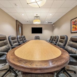 Professional meeting room at Holiday Inn Lethbridge. 