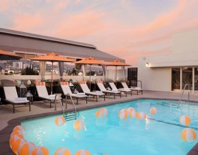 Refreshing outdoor pool at Le Parc At Melrose.