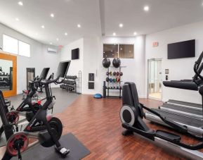 Fitness center available at Embassy Suites By Hilton, Crystal City National Airport.