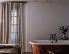 Bathtub inside day use room at The Scott Resort & Spa.