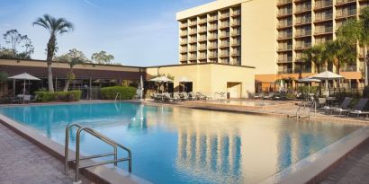 Refreshing outdoor pool at Holiday Inn Orlando SW - Celebration Area.