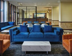 Lobby and coworking lounge at Holiday Inn Orlando SW - Celebration Area.