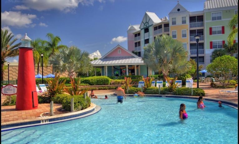 One of the 3 outdoor pools at Holiday Inn Express & Suites S Lake Buena Vista.