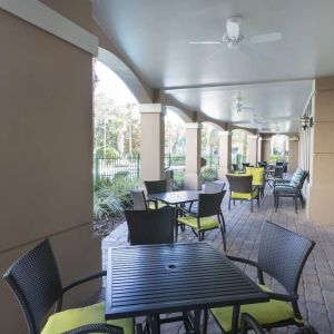 Veranda at Holiday Inn Express & Suites S Lake Buena Vista.