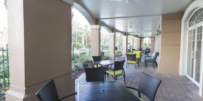 Veranda at Holiday Inn Express & Suites S Lake Buena Vista.