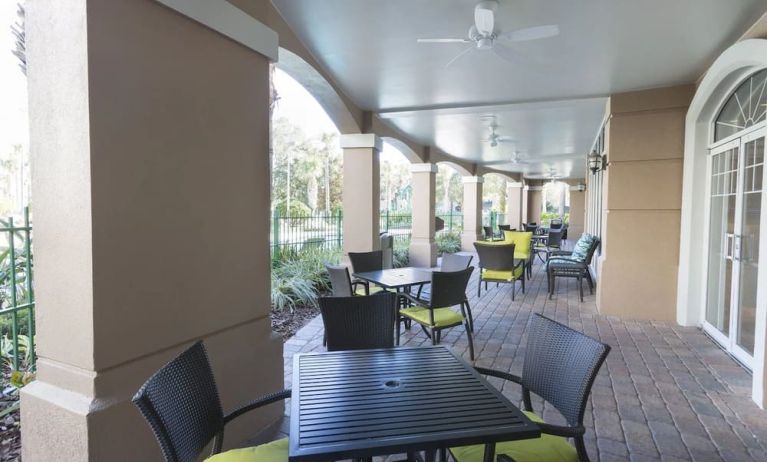 Veranda at Holiday Inn Express & Suites S Lake Buena Vista.