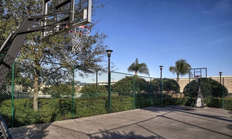 Basketball court available at Holiday Inn Express & Suites S Lake Buena Vista.