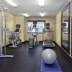 Fitness center available at Holiday Inn Express & Suites Naples Downtown - 5th Avenue.