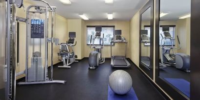 Fitness center available at Holiday Inn Express & Suites Naples Downtown - 5th Avenue.