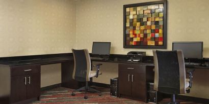 Business center available at Holiday Inn Express & Suites Naples Downtown - 5th Avenue.