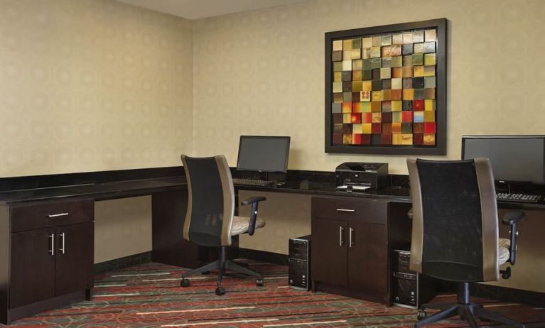 Business center available at Holiday Inn Express & Suites Naples Downtown - 5th Avenue.