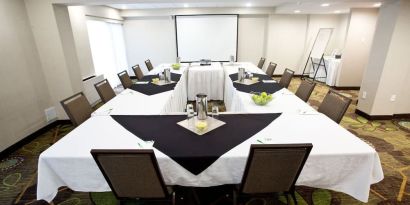 Professional meeting room at Holiday Inn Peterborough-Waterfront.