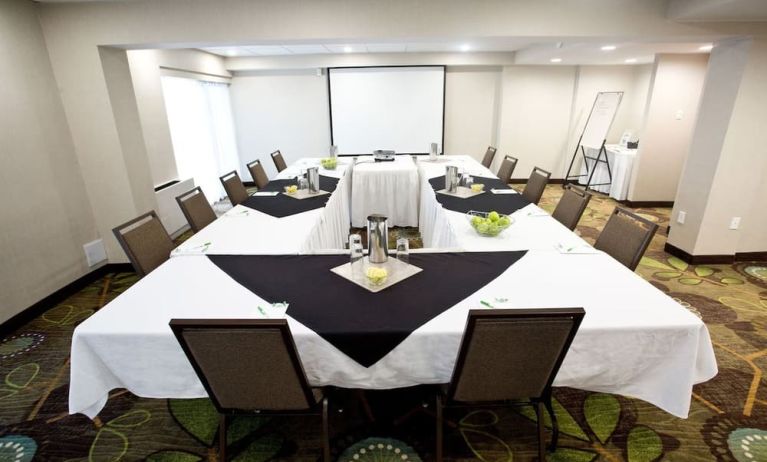 Professional meeting room at Holiday Inn Peterborough-Waterfront.