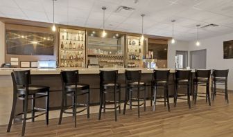 Hotel bar at Holiday Inn Peterborough-Waterfront.