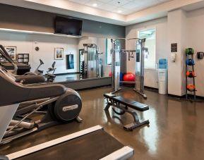 Fully equipped fitness center at Best Western Plus Winnipeg Airport.