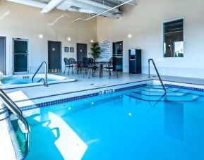 Relaxing indoor pool at Best Western Plus Winnipeg Airport.