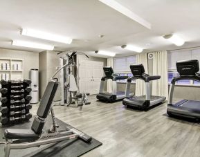 Fully equipped fitness center at The Park Hotel London.