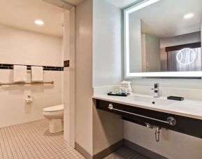 Guest bathroom at The Park Hotel London.