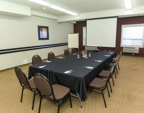 Professional meeting room at Quality Inn Hotel Medicine Hat.