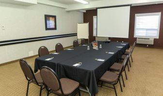 Professional meeting room at Quality Inn Hotel Medicine Hat.