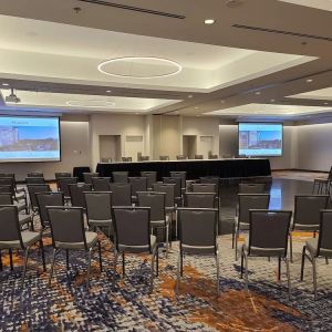 Professional meeting room at Atlantica Hotel Halifax.