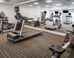 Fitness center available at Holiday Inn Express & Suites Ruston.