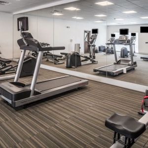 Fitness center available at Holiday Inn Express & Suites Ruston.