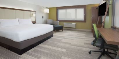 Spacious day use room at Holiday Inn Express & Suites Ruston.