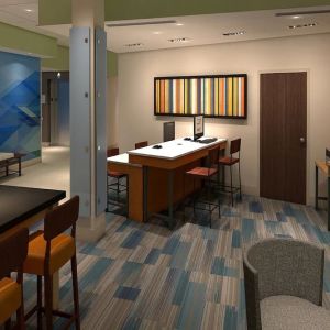 Business center available at Holiday Inn Express & Suites Ruston.