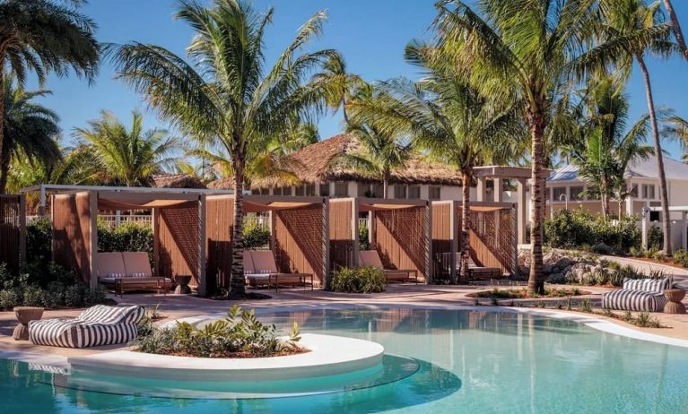 Outdoor pool at Islander Resort Oceanside.