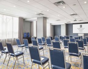 Professional meeting room at Embassy Suites By Hilton Toronto Airport.