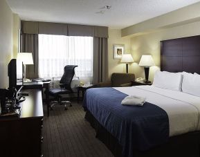 Standard day use room with work desk at Holiday Inn Winnipeg Downtown.