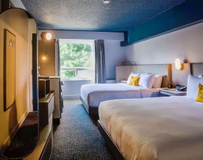 Day use twin room at DoubleTree By Hilton St. John's Harbourview.