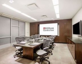 Meeting room at Hilton Garden Inn New York/West 35th Street.