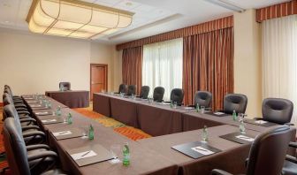 Meeting room at Hilton Seattle Airport & Conference Center.