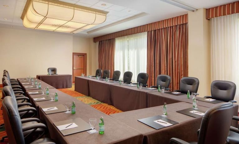 Meeting room at Hilton Seattle Airport & Conference Center.