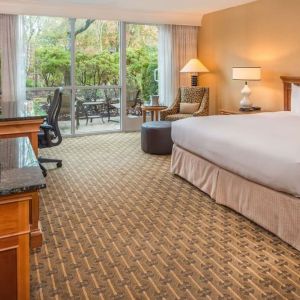 Day use room with veranda at Hilton Seattle Airport & Conference Center.