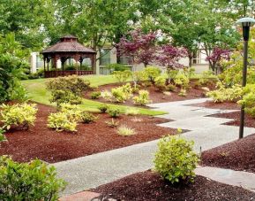 Garden at Hilton Seattle Airport & Conference Center.