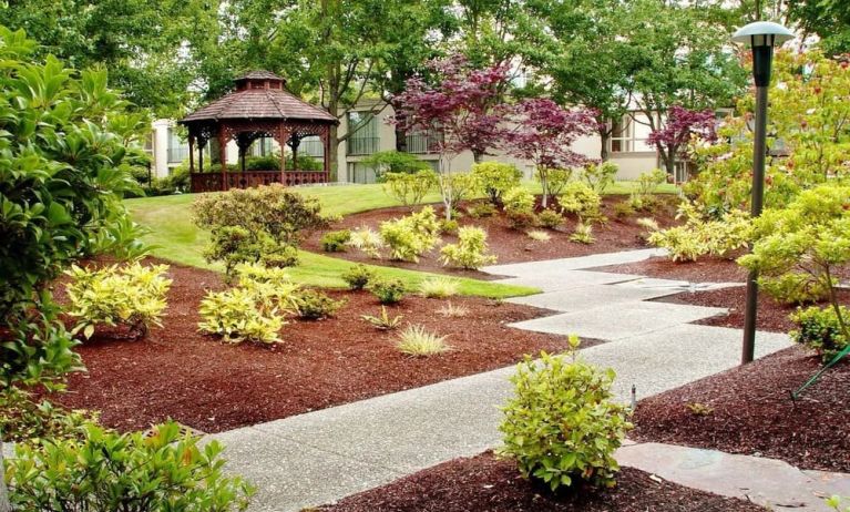 Garden at Hilton Seattle Airport & Conference Center.