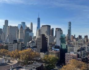 City views at Days Inn Chinatown NYC.