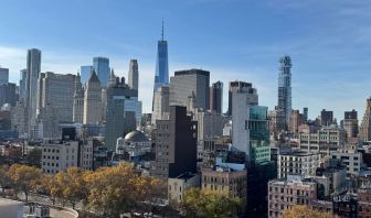 City views at Days Inn Chinatown NYC.