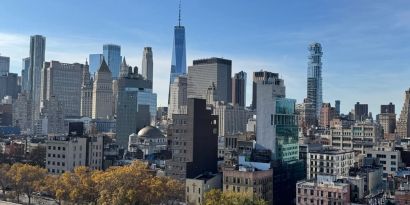 City views at Days Inn Chinatown NYC.