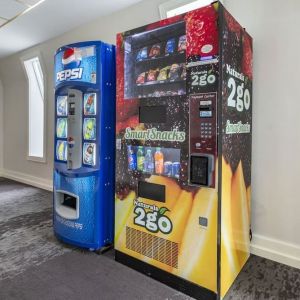 Vending machine at Amwell Suites Somerset Bridgewater.