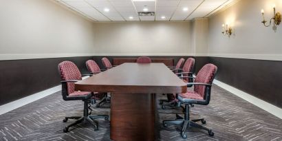 Meeting room at Somerset Lofts.